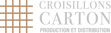 Logo croisillons carton